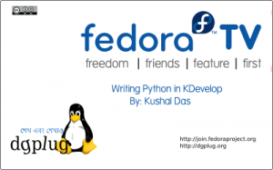 Kdevelop and Python